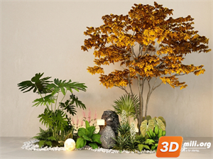 Mini Garden Skp Files 
